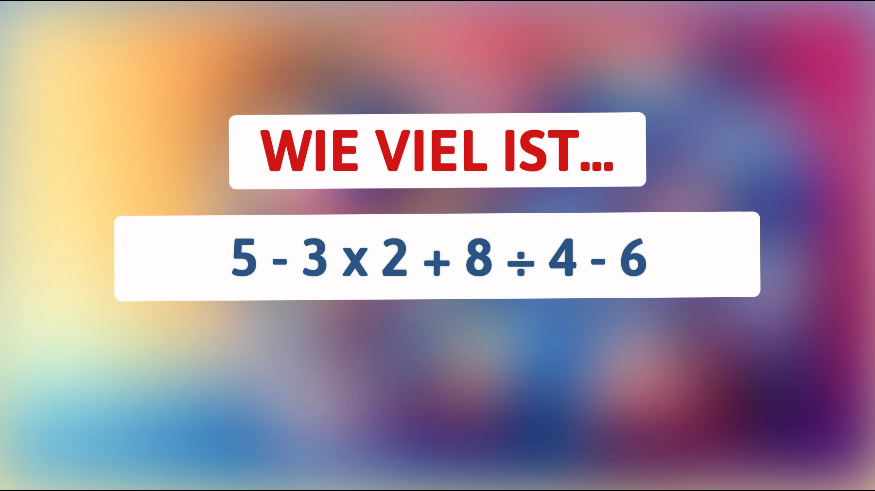 95% scheitern: Nur echte Mathe-Genies lösen dieses Zahlenrätsel! Bist du schlau genug?"