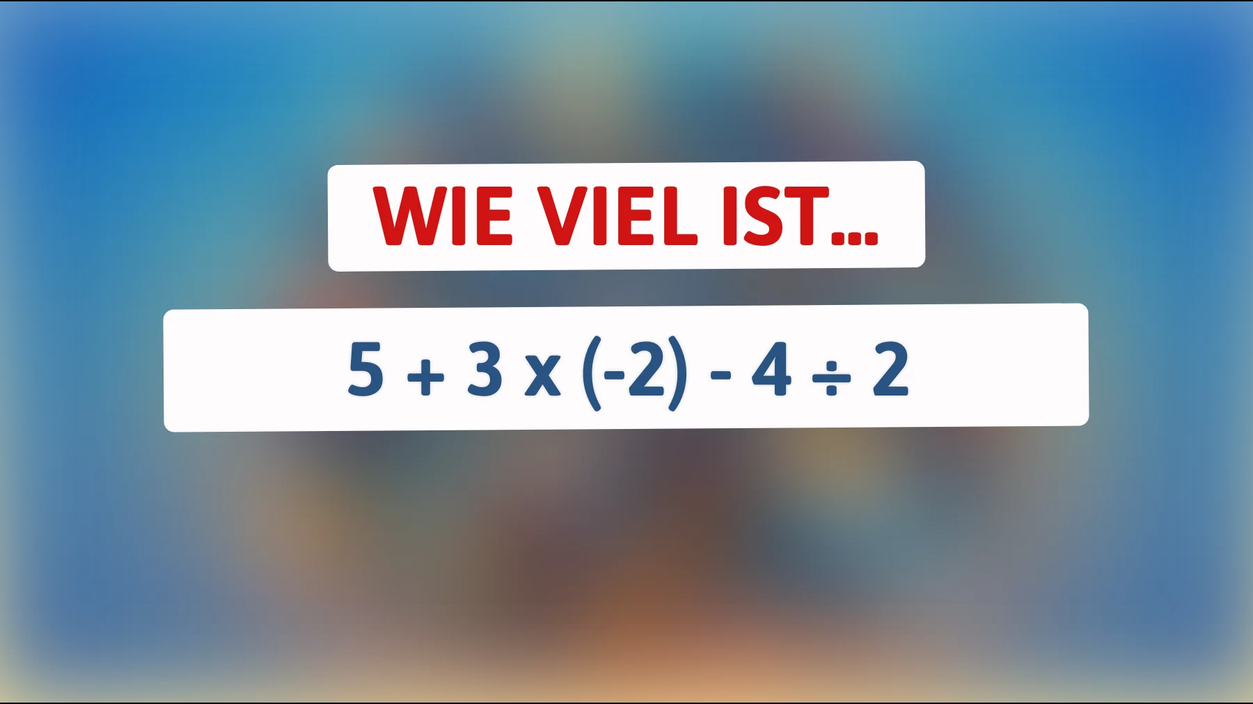Die ultimative Herausforderung: Nur echte Genies lösen dieses Mathe-Rätsel auf Anhieb! Traust du dich?"