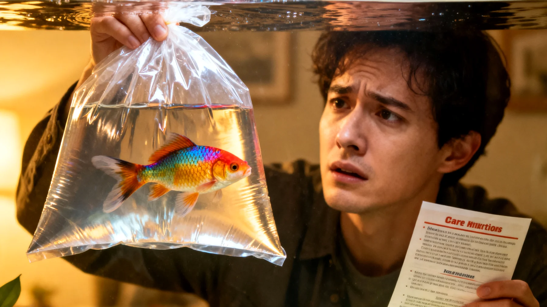 Viele Fischhalter wissen nicht, wie sie neu adoptierte Fische richtig an ihr Aquarium gewöhnen sollen, was zu Stress, Krankheiten oder sogar zum Tod der Tiere führen kann"