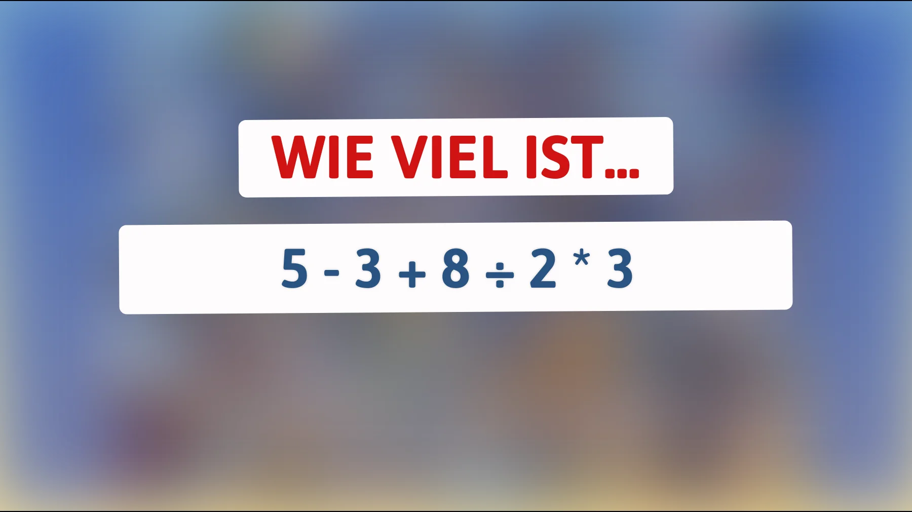 Nur die klügsten Köpfe können es lösen: Kannst du diese mathematische Herausforderung meistern?"