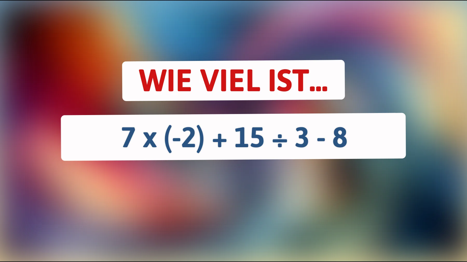 Entlarve deine Intelligenz: Kannst du dieses mathematische Rätsel schneller lösen als ein Genie?"