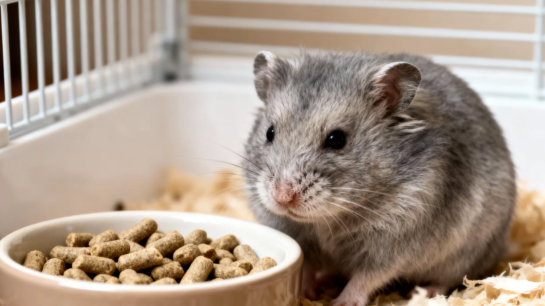 Ältere Hamster benötigen eine angepasste Ernährung, da sie häufig an Zahnproblemen, verminderter Verdauungsleistung und nachlassender Aktivität leiden, wodurch herkömmliches Futter schwer zu kauen ist und nicht ihren veränderten Nährstoffbedarf deckt"
