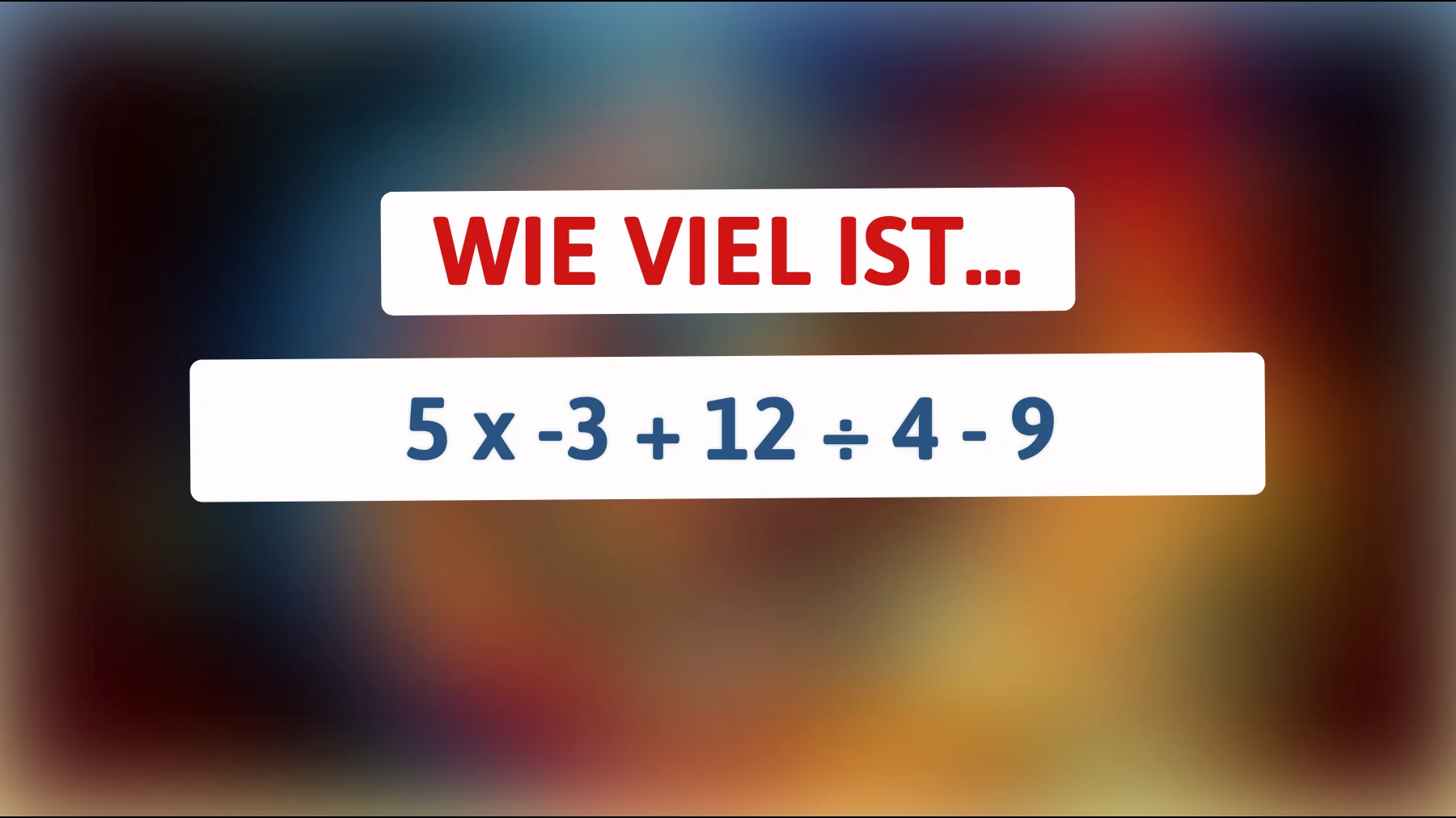 Nur Genies finden die Lösung: Kannst du das knifflige Mathe-Rätsel knacken?"