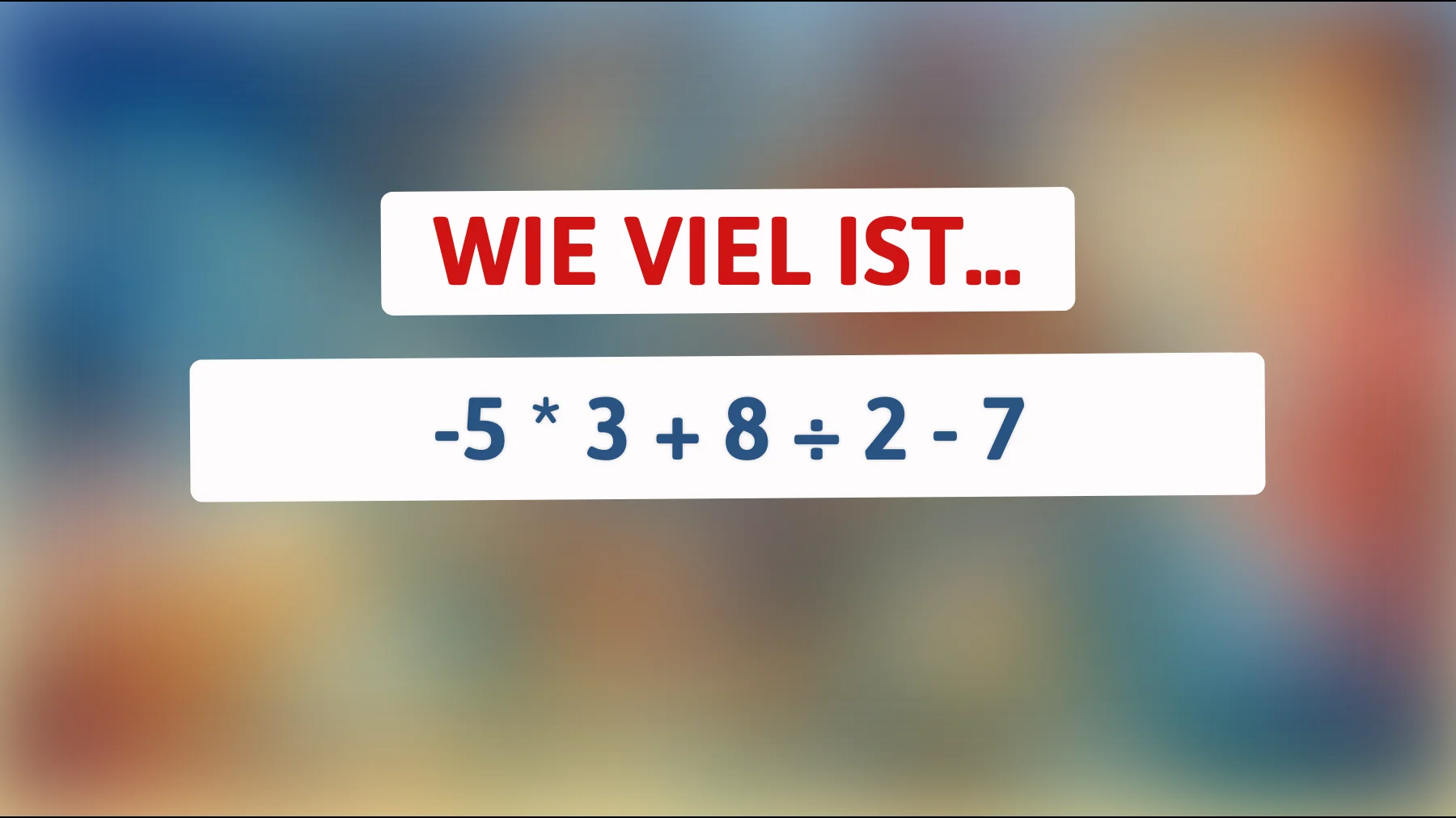 Nur Genies können diese mathematische Herausforderung knacken: Kannst du das Rätsel lösen?"